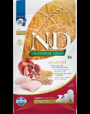 N&amp;D Chicken &amp; Pomegranate Starter Hrana uscata pentru catei 2.5 kg