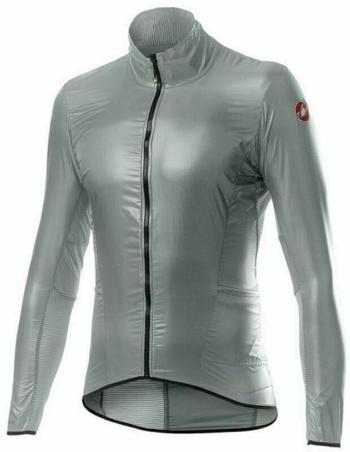 Castelli Aria Shell Kabát Silver Gray S