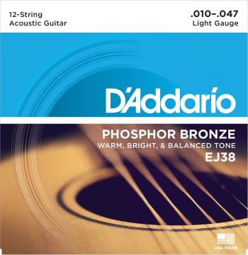 D'Addario EJ38 Struny pre akustickú gitaru