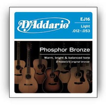 D'Addario EJ16-B25 Struny pre akustickú gitaru