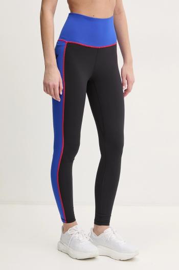 Tréningové legíny Under Armour Project Rock čierna farba, vzorované, 1389699