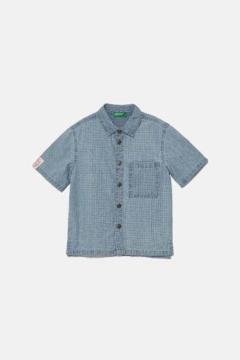Bavlnená košeľa pre bábätká United Colors of Benetton 53Z9GQ02P