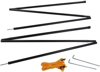 Rúd Regatta Canopy Pole Set Black