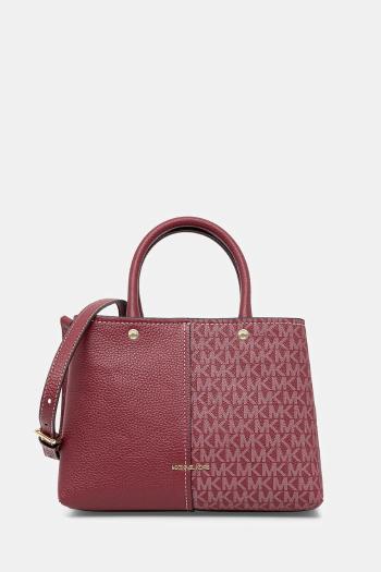 Kabelka MICHAEL Michael Kors FLORA bordová farba, 30T5GFFS2B