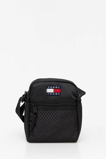 Malá taška Tommy Jeans čierna farba, AM0AM13397
