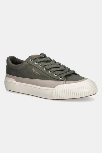 Tenisky Pepe Jeans BEN WASH M zelená farba, PMS31075