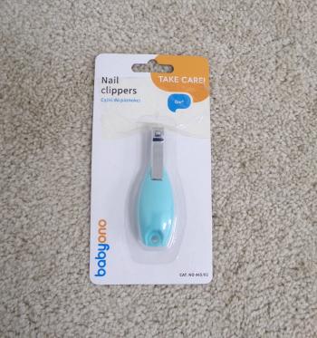 BABYONO Klieštiky ergonomické modré