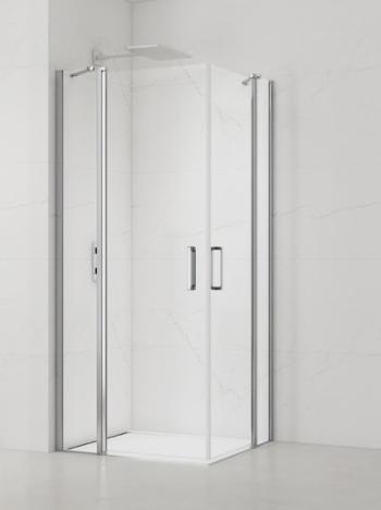 Sprchový kút obdélník 90x80 cm SAT Fusion SATFUDP9080