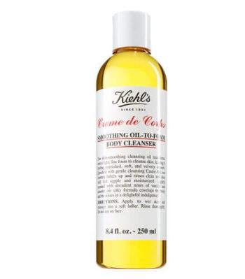 Kiehl´s Vyhladzujúci sprchový olej (Smoothing Oil-to-Foam Body Cleanser) 250 ml