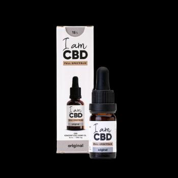 I AM CBD Full spectrum CBD konopný olej 15% 10 ml