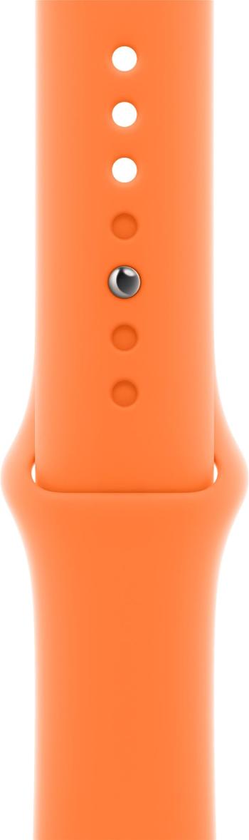 Szíj Apple Watch 45 mm élénk narancssárga sport szíj