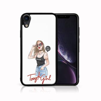 MY ART Ochranný obal Apple iPhone XR TOUGH GIRL (131)