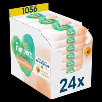 PAMPERS Harmonie Protect & Care, Detské čistiace obrúsky 24 x 44 ks