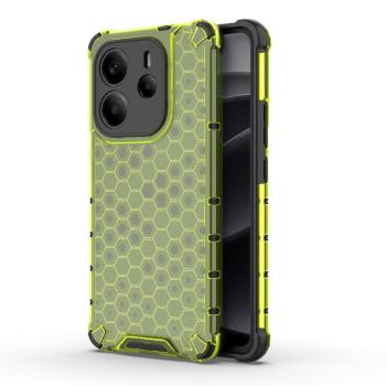 HONEYCOMB Ochranný kryt Xiaomi Redmi Note 14 zelený