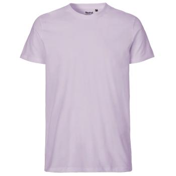 Neutral Pánske tričko Fit z organickej Fairtrade bavlny - Dusty purple | XL