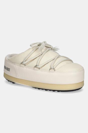 Papuče Moon Boot MB EVX MULE NYLON béžová farba, 80D1470030 L002