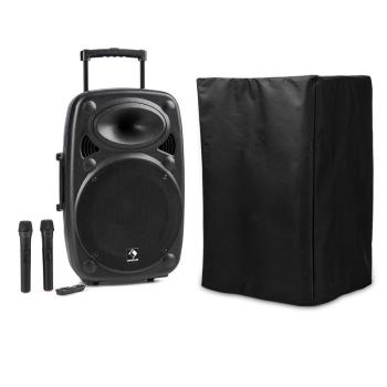 Auna Streetstar 12 mobilné PA-zariadenie s ochranným obalom 12"-subwoofer trolley BT USB