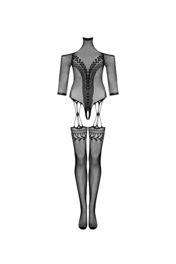 Čierne bodystockings G333