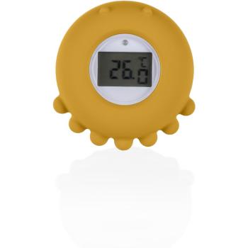 Zopa Silicone Digital Thermometer 2in1 digitálny teplomer do vane Mustard Yellow 1 ks