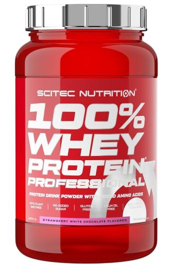 SCITEC NUTRITION 100% Whey Protein Professional jahoda/biela čokoláda 920 g