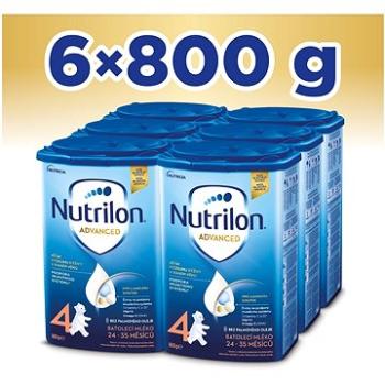 Nutrilon 4 Advanced batoľacie mlieko 6× 800 g (8595002109940)