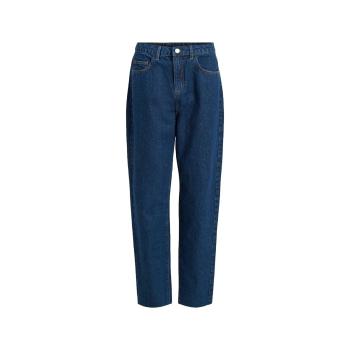 Vila  Jeans Molli - Dark Blue Denim  Nohavice Modrá