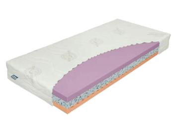 KONDELA Tempo Standard penový matrac 90x200 cm biela