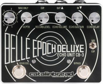 Catalinbread Belle Epoch Deluxe Black On Silver Gitarový efekt