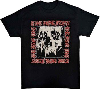 Bring Me The Horizon Tričko Metal Logo Skull Unisex Black XL