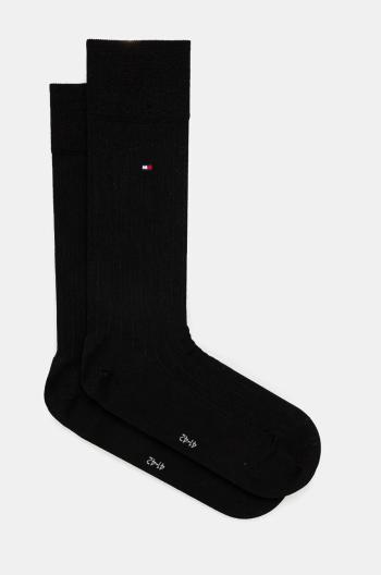 Ponožky Tommy Hilfiger pánske, čierna farba, 701228789