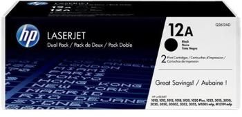 Toner HP Q2612AD 12A Dual Pack fekete