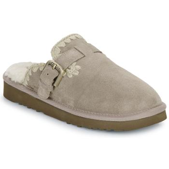 Mou  SUEDE SHEEPSKIN CLOG ESKIMO  Nazuvky Šedá