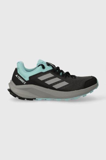 Topánky adidas TERREX Trailrider dámske, čierna farba, HR1182