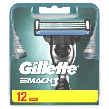 GILLETTE Mach3 Náhradné hlavice 12 ks