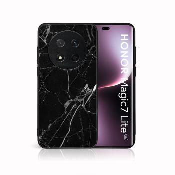 MY ART Ochranný kryt pre Honor Magic7 Lite 5G BLACK MARBLE (142)