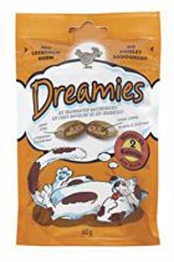 Dreamies pochúťka pre mačky s kuracím mäsom 60g + Množstevná zľava