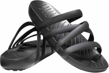 Crocs Splash Strappy Šlapky Black 33-34