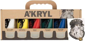 Renesans A'Kryl Sada akrylových farieb 6 x 100 ml