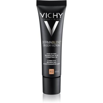 Vichy Dermablend 3D Correction korrekciós bőrsimító alapozó SPF 25 árnyalat 45 Gold 30 ml