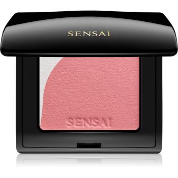 Sensai Blooming Blush rozjasňujúca lícenka so štetčekom odtieň 02 Blooming Peach 4 g