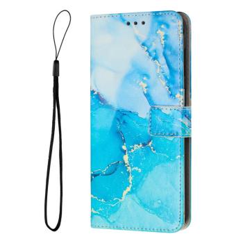 ART MARBLE Peňaženkový kryt pre Xiaomi Redmi A5 BLUE