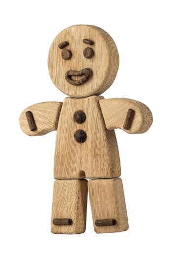Dekoračná figúrka Boyhood Gingerbread Man L 30 cm béžová farba
