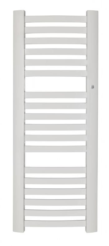 Instalprojekt - Kúpeľňový radiátor Retta - Pripojenie radiátora - Spodná pripojenie, Radiátory - Farebné prevedenie HL - Biela, Rozmer radiátora HL - 540 × 708 mm, výkon 361 W RADRET507035