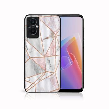 MY ART Ochranný obal Oppo Reno7 Lite 5G PINK MARBLE (143)