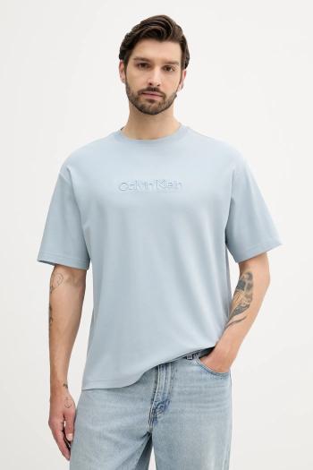 Bavlnené tričko Calvin Klein pánske, s nášivkou, LV04LC206G