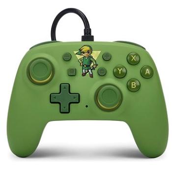 PowerA Wired Nano Controller – Toon LInk – Nintendo Switch (NSGP0203-01)