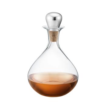 Sky liquor dekanter acéldugóval, 145cl - Georg Jensen