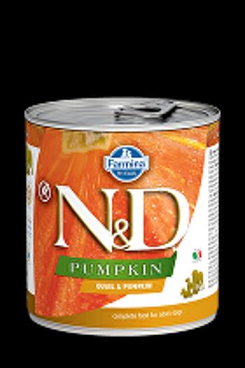 N&D DOG PUMPKIN Adult Quail & Pumpkin 285g + Množstevná zľava 1+1