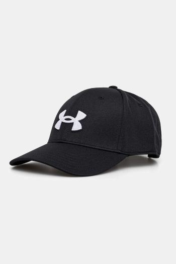 Šiltovka Under Armour Blitzing čierna farba, s nášivkou, 1376701