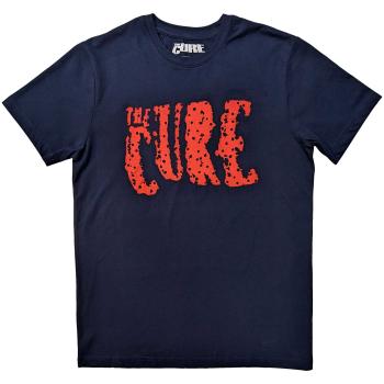 The Cure tričko Logo Modrá XXL